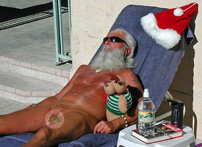Feliz Navidad a todos desde  Canarias se  Desnuda